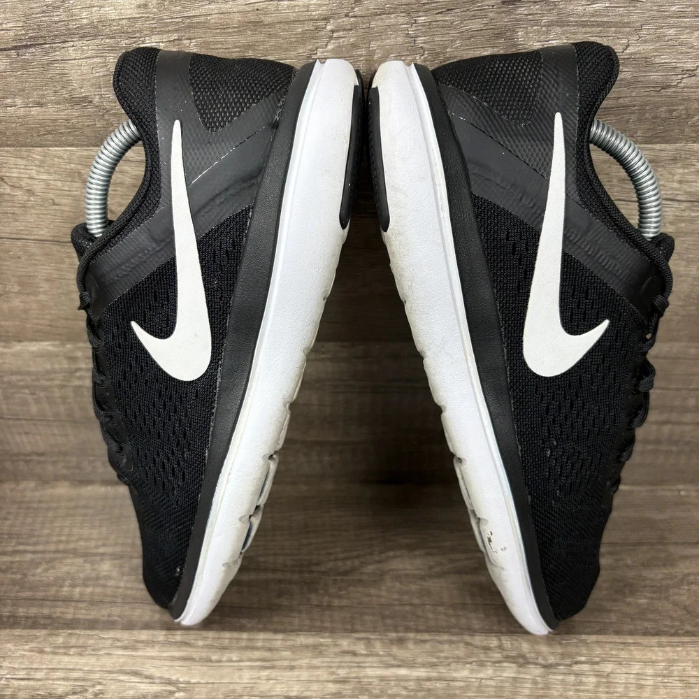 Nike Flex 2016 Run Black Womens US Size 7.5 EUR 38.5 830751-001 Running Shoes